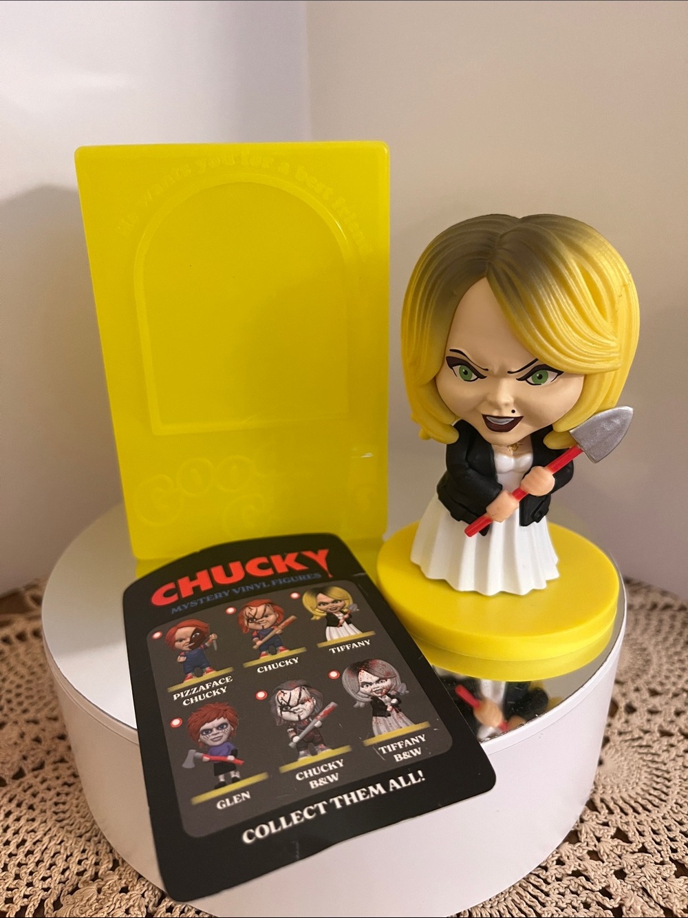 Tiffany Bride of Chucky Mystery Vinyl Figure - Yellow & Black